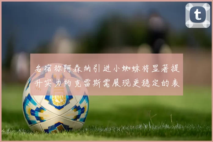 名宿称阿森纳引进小蜘蛛将显著提升实力约克雷斯需展现更稳定的表现